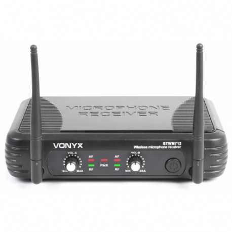 Vonyx STWM712 Sytème VHF 2xHand