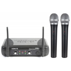 Vonyx STWM712 Sytème VHF 2xHand