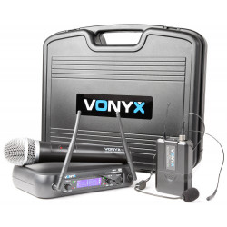Vonyx WM73C Système sans fil UHF