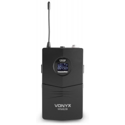 Vonyx WM82 Sytème UHF 2xHead +Cravatte