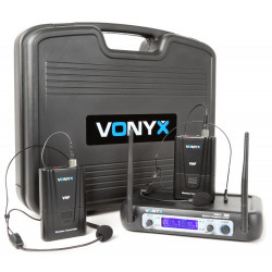 Vonyx WM512H Sytème VHF 2xHead
