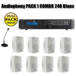 Audiophony PACK 1 COMBO 240 Blanc