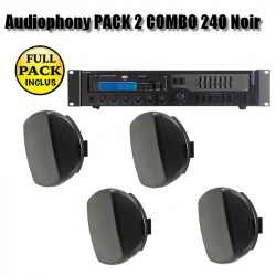 Audiophony PACK 2 COMBO 240 Noir