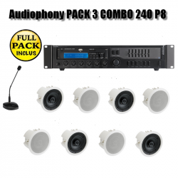 Audiophony PACK 3 COMBO 240 P8