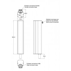 Audiophony iLINEspace60w Blanc