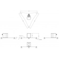 Audiophony iLINEbasew Blanc