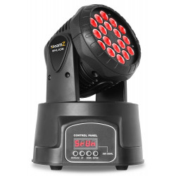 BeamZ MHL108 LYRE WASH 18 X 3 W RGB