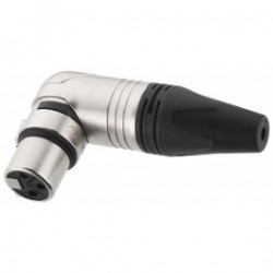 Neutrik XLR femelle 3 broches coudé