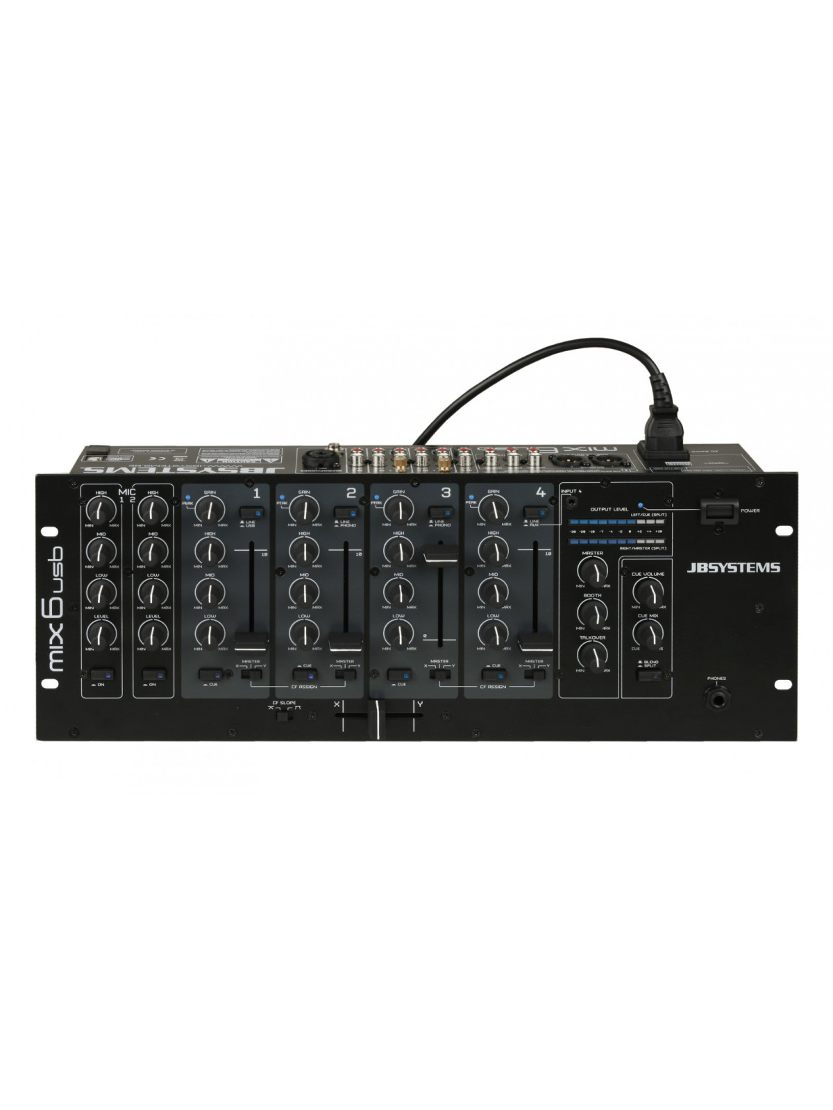 Table de mixage 4 canaux, USB/MP3/BT, enregistreur - STM3030