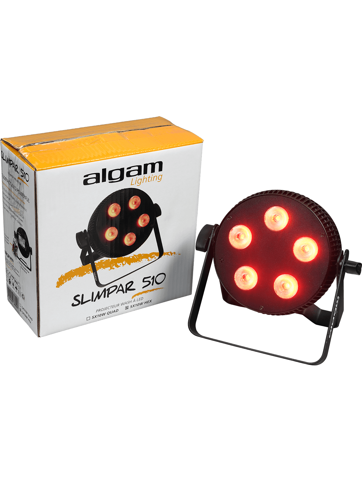 Algam Lighting - SLIMPAR-510-HEX