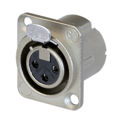 Neutrik NC3FD-LX chassis femelle