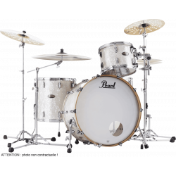 Pearl Rock 24" 3 fûts nicotine white marine pearl