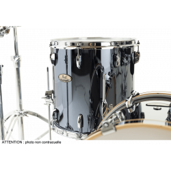 Pearl Rock 24" 3 fûts Black Mirror Chrome
