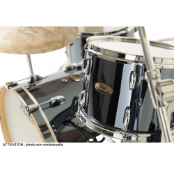 Pearl Rock 24" 3 fûts Black Mirror Chrome