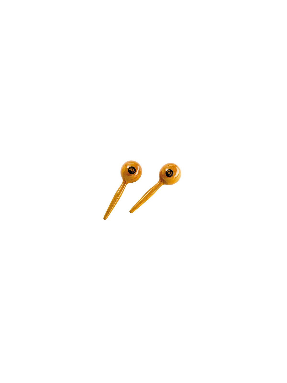 PAIRE DE MARACAS MEINL RONDS AMBRE