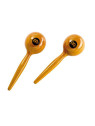 PAIRE DE MARACAS MEINL RONDS AMBRE