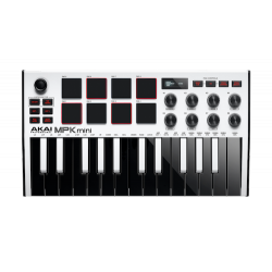 Akai Pro - MPKMINI3WH blanc