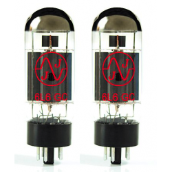 Lampe JJ ELECTRONIC 6L6 GC / 5881 duet appairé