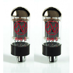 Lampe JJ ELECTRONIC 6V6 S duet appairé