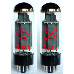 Lampe JJ ELECTRONIC EL34 duet appairé