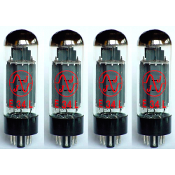 Lampe JJ ELECTRONIC EL34 quad appairé