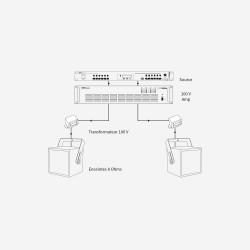 Audiophony TFS20 transfo 100V 20W
