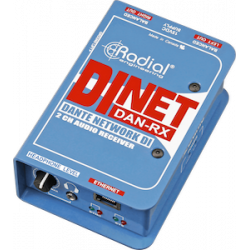 Radial - DAN-RX Récepteur Dante