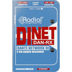 Radial - DAN-RX Récepteur Dante