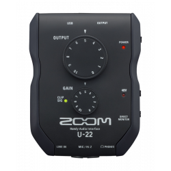Zoom U-22 Carte Son