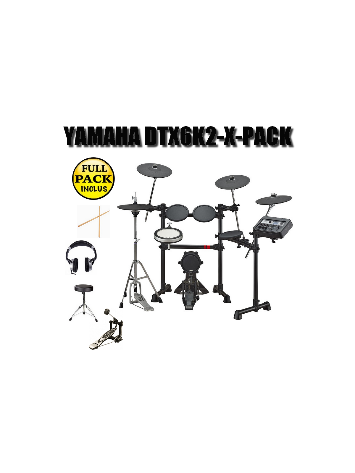 Yamaha - Batterie Electronique Pack