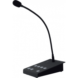 AUDAC - Station d'appel 4 zones 