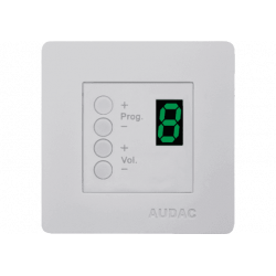 AUDAC Contrôle mural num. M2/R2 