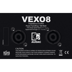 AUDAC - Enceinte 2 voies 8" 175W