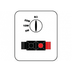 Audac - WX302MK2-B 30W/100V noir