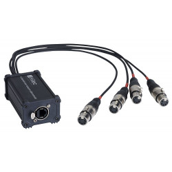 Hilec - BOXRJ4XF5 Boîtier Rj45/XLR