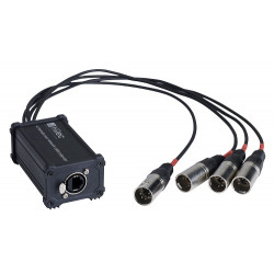 Hilec - BOXRJ4XF5 Boîtier Rj45/XLR