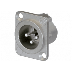 Neutrik NC3MD-LX chassis male