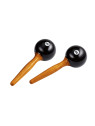 MARACAS MEINL RONDS PLASTIQUE NOIR