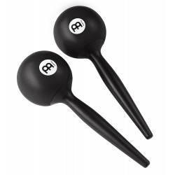 MARACAS MEINL RONDS PLASTIQUE NOIR