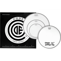 CODE DRUMHEADS Tom - DNA Rock Pack