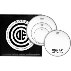CODE DRUMHEADS Tom - DNA Rock Pack