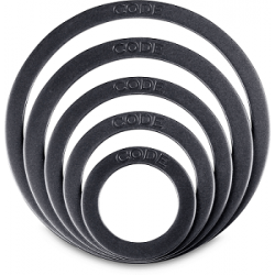 CODE DRUMHEADS - Anneau Renfort G.C 5" Noir