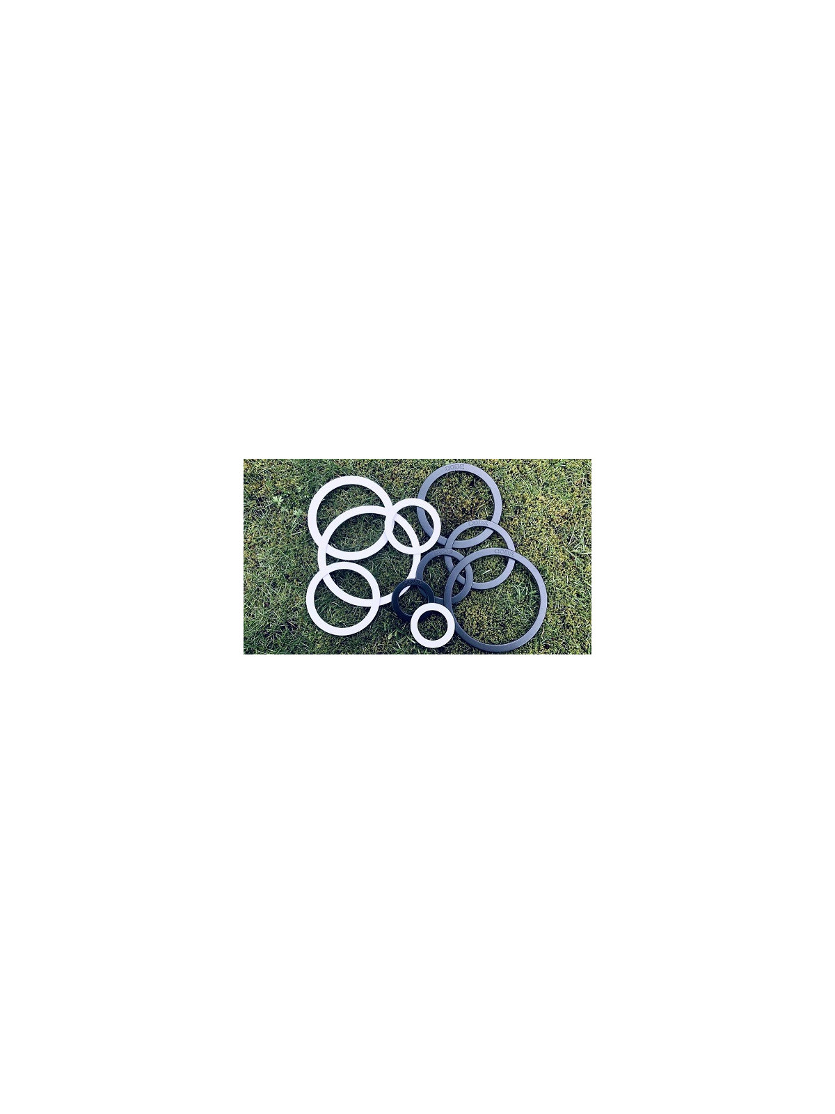 CODE DRUMHEADS - Anneau Renfort G.C 3" Blanc
