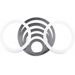 CODE DRUMHEADS - Anneau Renfort G.C 3" Blanc