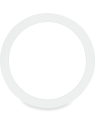 CODE DRUMHEADS - Anneau Renfort G.C 3" Blanc