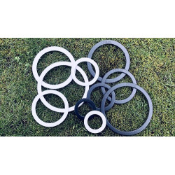 CODE DRUMHEADS - Anneau Renfort G.C 4" Blanc