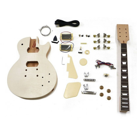 Kit guitare électrique + amplificateur 15w + acccessoires - orange - johnny  brooks jb407 - Conforama