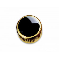 Q-PART DOME GOLD ACRYLIC BLACK