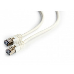 Cordon RJ45 Cat. 6 FTP Blanc 2m