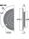 Tweeter Aigu Ruban 10W 4 Ohms